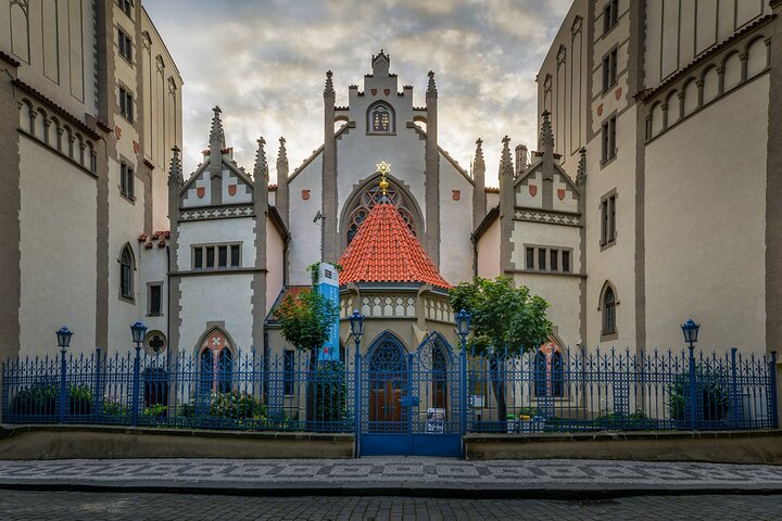 the Maisel Synagogue, one of the most beautiful synagogues in the Jewish Quarter of Prague